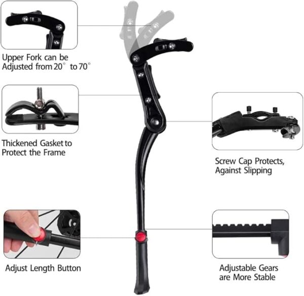 SIDE STAND 3 BOLT ADJUSTABLE - Image 3