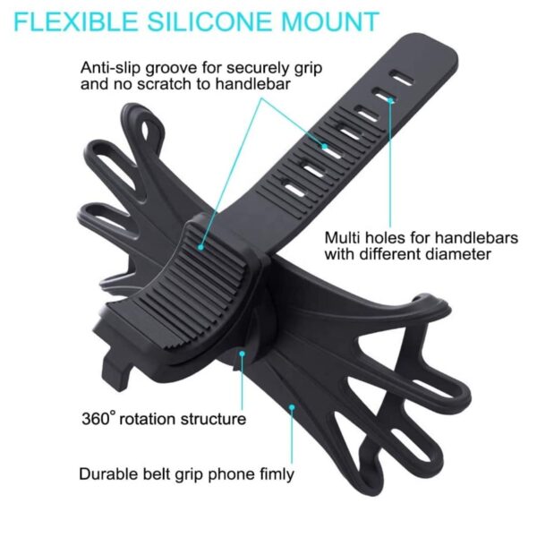 SILICON MOBILE HOLDER FOR BICYCLE - Image 4