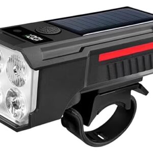 TQ-02 SENSOR SOLAR RECHARGEABLE FRONT FOUR LENS LIGHT + HORN